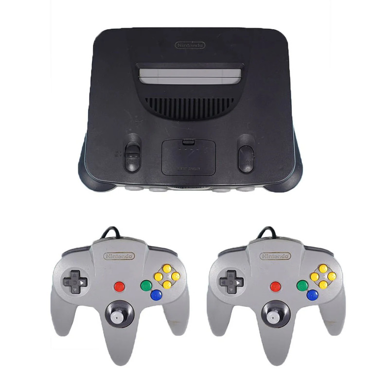 (Pre-Owned) Nintendo 64 Video Game Console - Black - ريترو